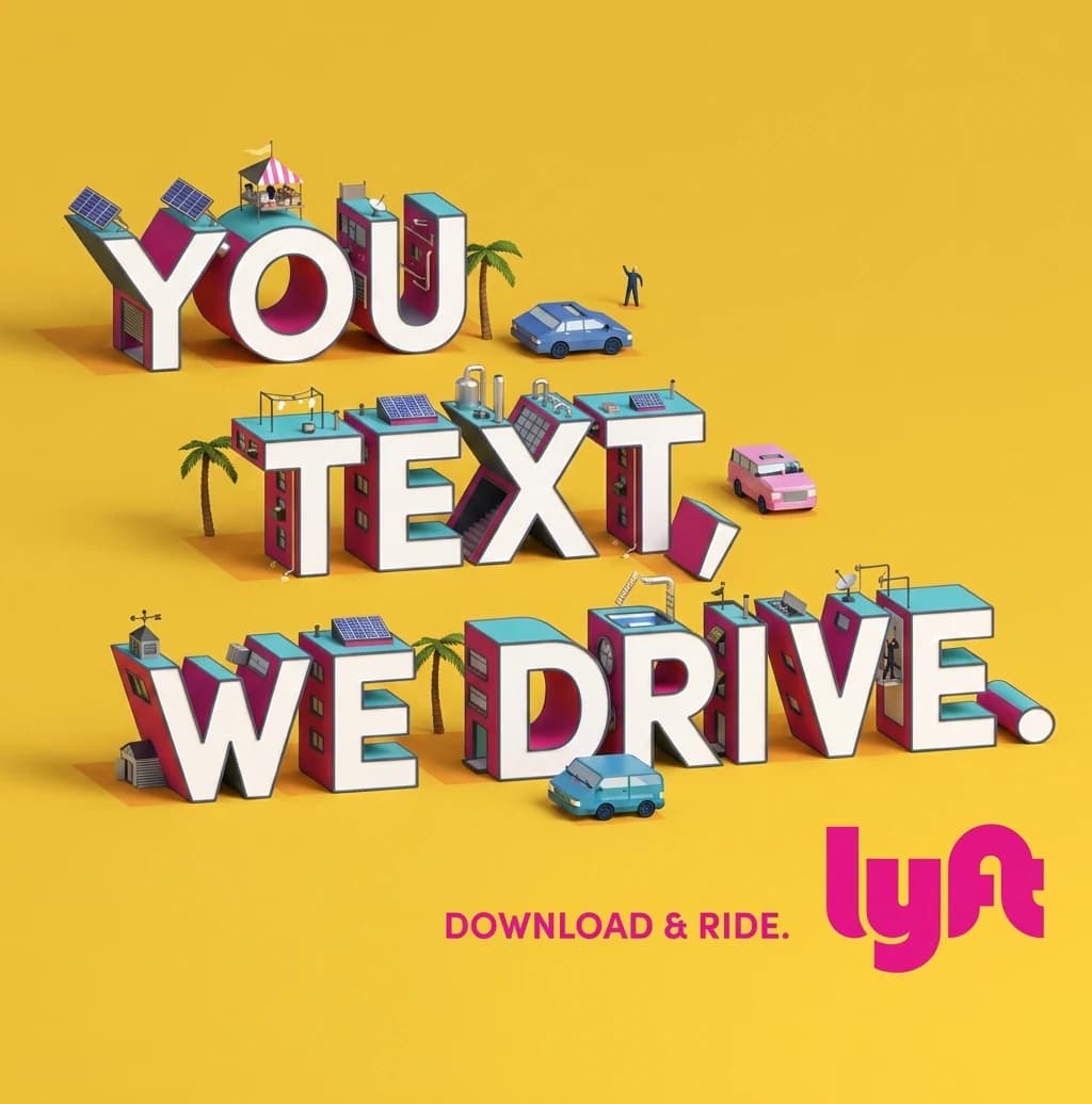 Lyft — LYFT OOH CAMPAIGN
